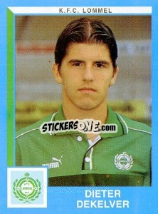 Cromo Dieter Dekelver - Football Belgium 1999-2000 - Panini