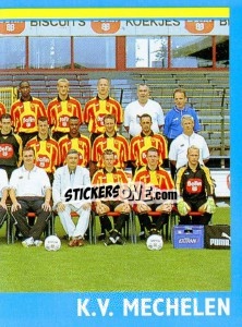 Figurina Team - Football Belgium 1999-2000 - Panini