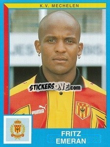 Figurina Fritz Emeran - Football Belgium 1999-2000 - Panini