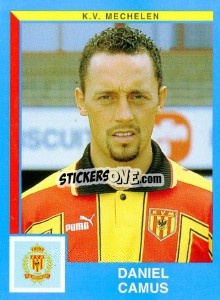 Cromo Daniel Camus - Football Belgium 1999-2000 n. 278 - Panini