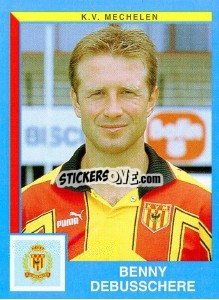 Cromo Benny Debusschere - Football Belgium 1999-2000 n. 279 - Panini