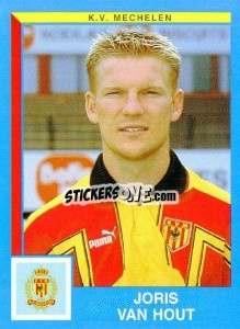 Sticker Joris Van Hout - Football Belgium 1999-2000 - Panini