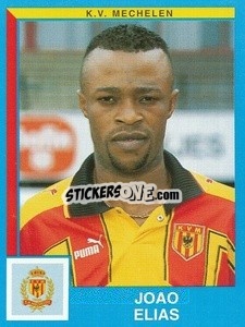 Sticker Joao Elias - Football Belgium 1999-2000 n. 284 - Panini