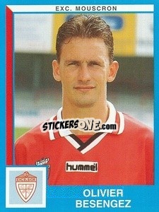 Sticker Olivier Besengez - Football Belgium 1999-2000 - Panini