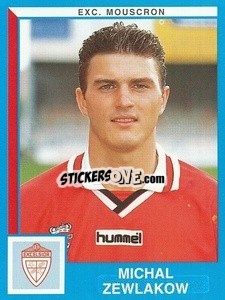 Sticker Nichal Zewlakow - Football Belgium 1999-2000 - Panini