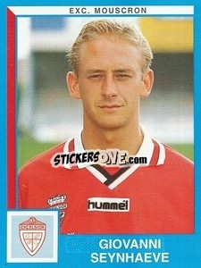 Sticker Giovanni Seynhaeve - Football Belgium 1999-2000 - Panini