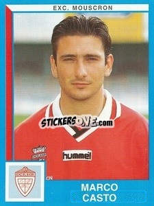 Sticker Marco Casto - Football Belgium 1999-2000 - Panini