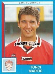 Sticker Tonci Martic - Football Belgium 1999-2000 - Panini