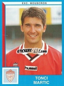 Sticker Tonci Martic - Football Belgium 1999-2000 n. 301 - Panini