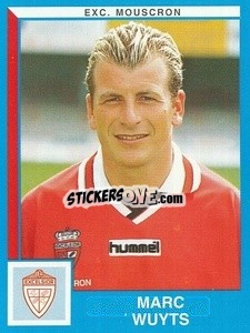 Sticker Marc Wuyts - Football Belgium 1999-2000 - Panini