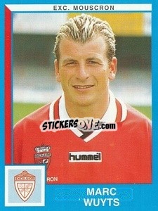 Sticker Marc Wuyts - Football Belgium 1999-2000 n. 304 - Panini