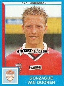 Sticker Gonzague Van Dooren - Football Belgium 1999-2000 - Panini