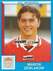 Sticker Marcin Zewlakow - Football Belgium 1999-2000 n. 306 - Panini