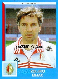 Sticker Zeljko Mijac - Football Belgium 1999-2000 n. 308 - Panini