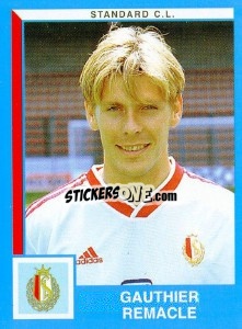 Sticker Gauthier Reamcle - Football Belgium 1999-2000 - Panini