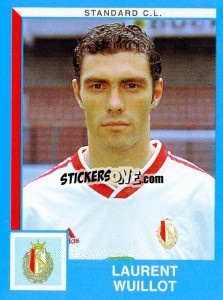 Sticker Laurent Wuillot - Football Belgium 1999-2000 - Panini