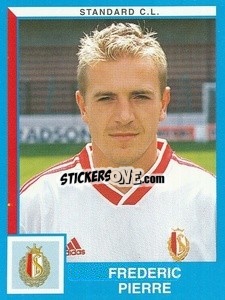 Sticker Frederic Pierre - Football Belgium 1999-2000 - Panini