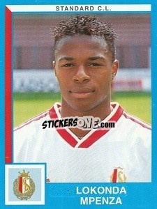 Sticker Lokonda Mpenza - Football Belgium 1999-2000 - Panini