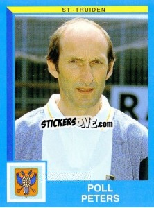 Sticker Poll Peters - Football Belgium 1999-2000 - Panini