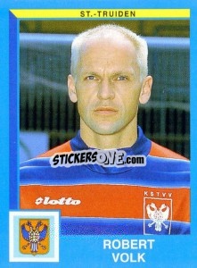 Sticker Robert Volk - Football Belgium 1999-2000 - Panini