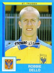 Sticker Robbie Dello - Football Belgium 1999-2000 - Panini
