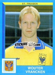 Sticker Wouter Vrancken - Football Belgium 1999-2000 n. 336 - Panini