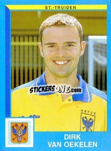 Figurina Dirk Van Oekelen - Football Belgium 1999-2000 n. 338 - Panini