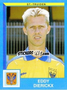 Sticker Eddy Diericks - Football Belgium 1999-2000 - Panini
