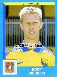 Sticker Eddy Diericks - Football Belgium 1999-2000 n. 339 - Panini