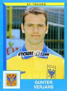 Sticker Gunter Verjans - Football Belgium 1999-2000 - Panini