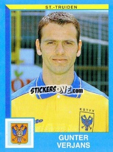 Sticker Gunter Verjans - Football Belgium 1999-2000 n. 340 - Panini