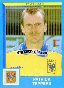 Sticker Patrick Teppers - Football Belgium 1999-2000 n. 341 - Panini