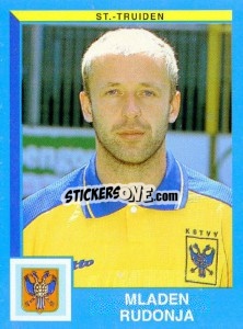 Sticker Mladen Rudonja - Football Belgium 1999-2000 - Panini