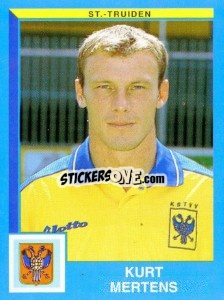 Sticker Kurt Mertens - Football Belgium 1999-2000 n. 344 - Panini