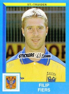 Sticker Filip Fiers - Football Belgium 1999-2000 n. 345 - Panini