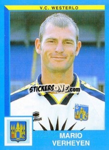 Cromo Mario Verheyen - Football Belgium 1999-2000 - Panini