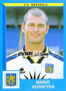 Sticker Mario Verheyen - Football Belgium 1999-2000 n. 356 - Panini