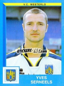 Sticker Yves Serneels - Football Belgium 1999-2000 n. 358 - Panini