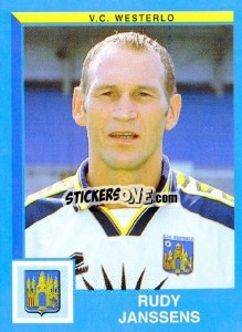 Sticker Rudy Janssens - Football Belgium 1999-2000 - Panini