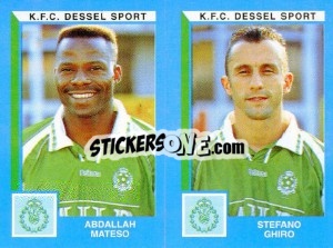 Sticker Abdallah Mateso / Stefano Ghiro