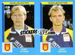 Sticker Kurt Plyson / Kurt Moons - Football Belgium 1999-2000 - Panini