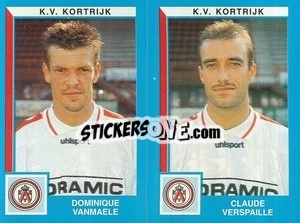 Sticker Dominique Vanmaele / Claude Verspaille