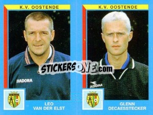 Cromo Leo Van Der Elst / Glenn Decaesstecker