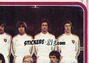 Figurina Team Belgium - Football Belgium 1978-1979 - Panini