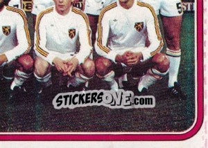 Sticker Team Belgium - Football Belgium 1978-1979 n. 4 - Panini
