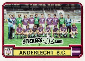 Figurina Team - Football Belgium 1978-1979 n. 5 - Panini