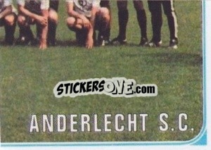 Sticker Equipe - Football Belgium 1976-1977 - Panini