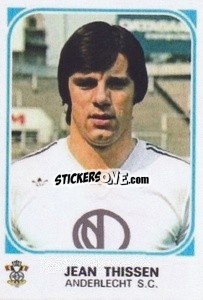 Cromo Jean Thissen - Football Belgium 1976-1977 n. 23 - Panini