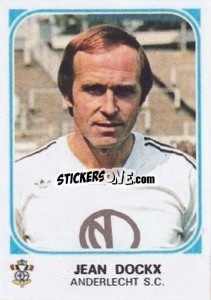 Cromo Jean Dockx - Football Belgium 1976-1977 n. 30 - Panini