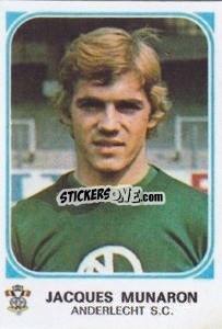 Figurina Jacques Munaron - Football Belgium 1976-1977 n. 32 - Panini